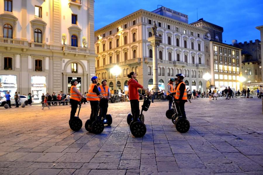 Embark on a night Segway tour in Florence