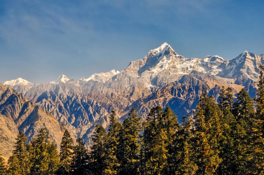 Gorgeous view of Mt. Nanda Devi Peak