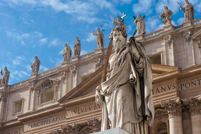 St. Peter's Basilica Statues