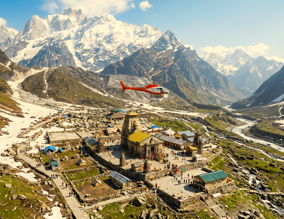 Badrinath Kedarnath Helicopter Trip | Complete Do Dham Yatra in One Day