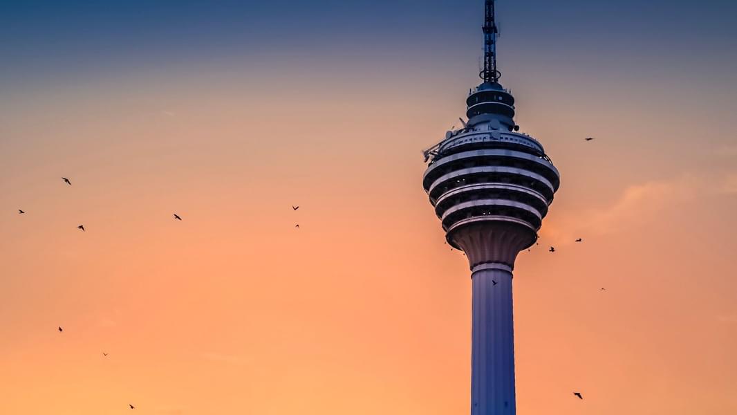 Make your way to the top of KL Tower