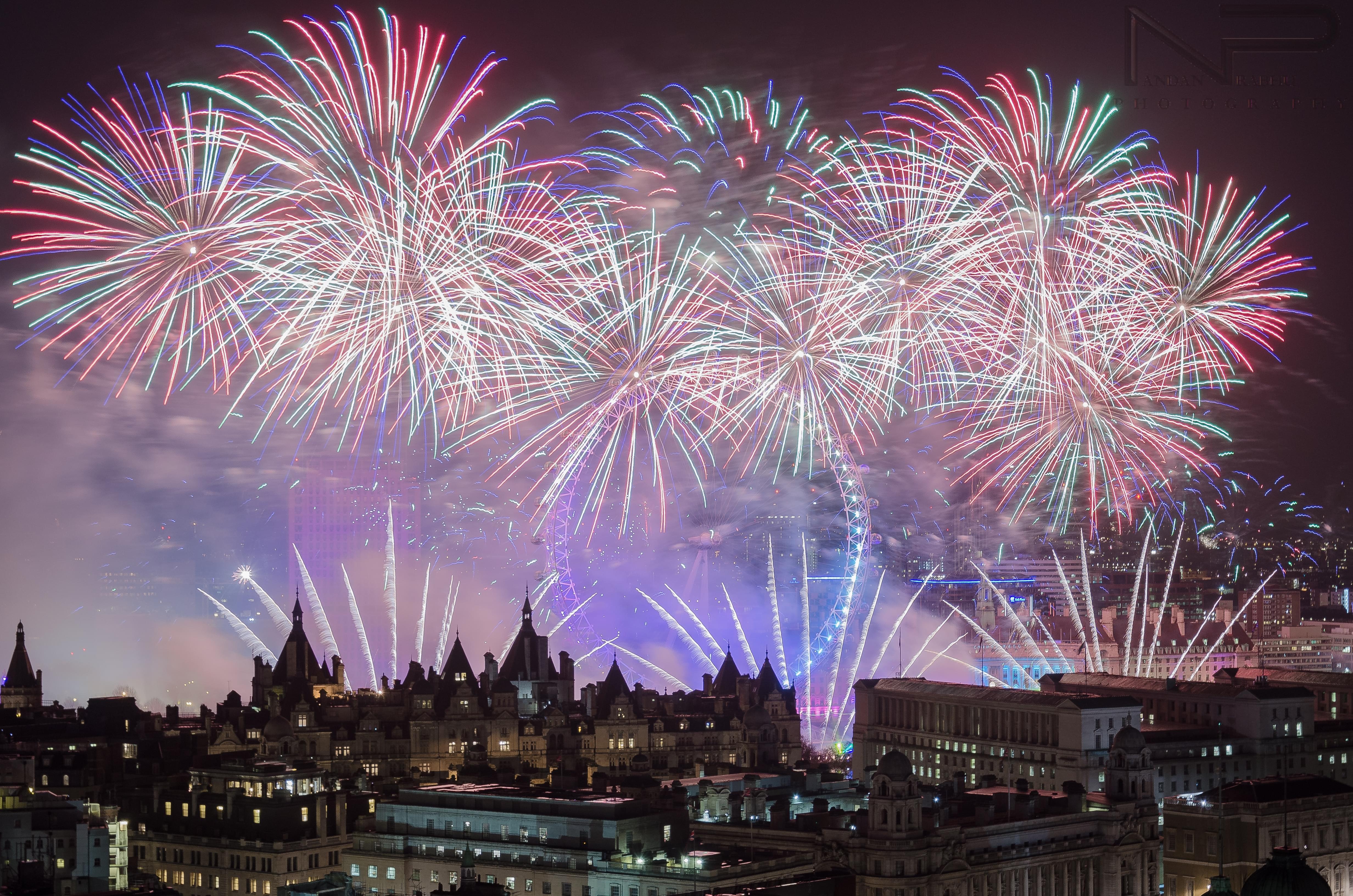 London Eye Fireworks