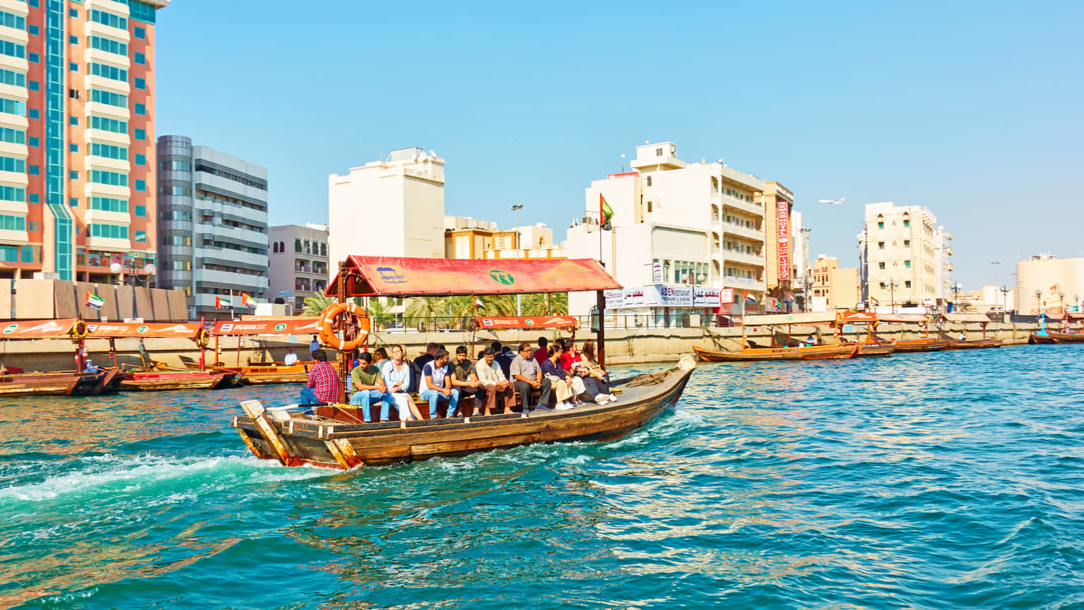 Dubai Canal Abra Ride