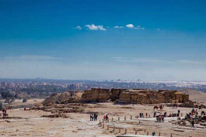 history of pyramids of giza