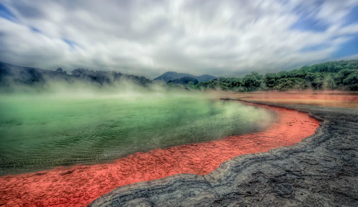 Explore the beautiful Champagne Pool