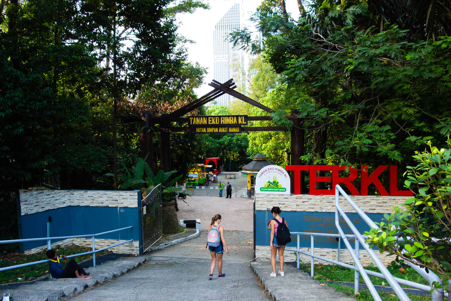 Nature trail in the park