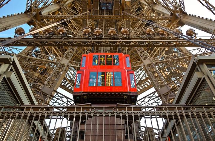 Eiffel Tower Elevator
