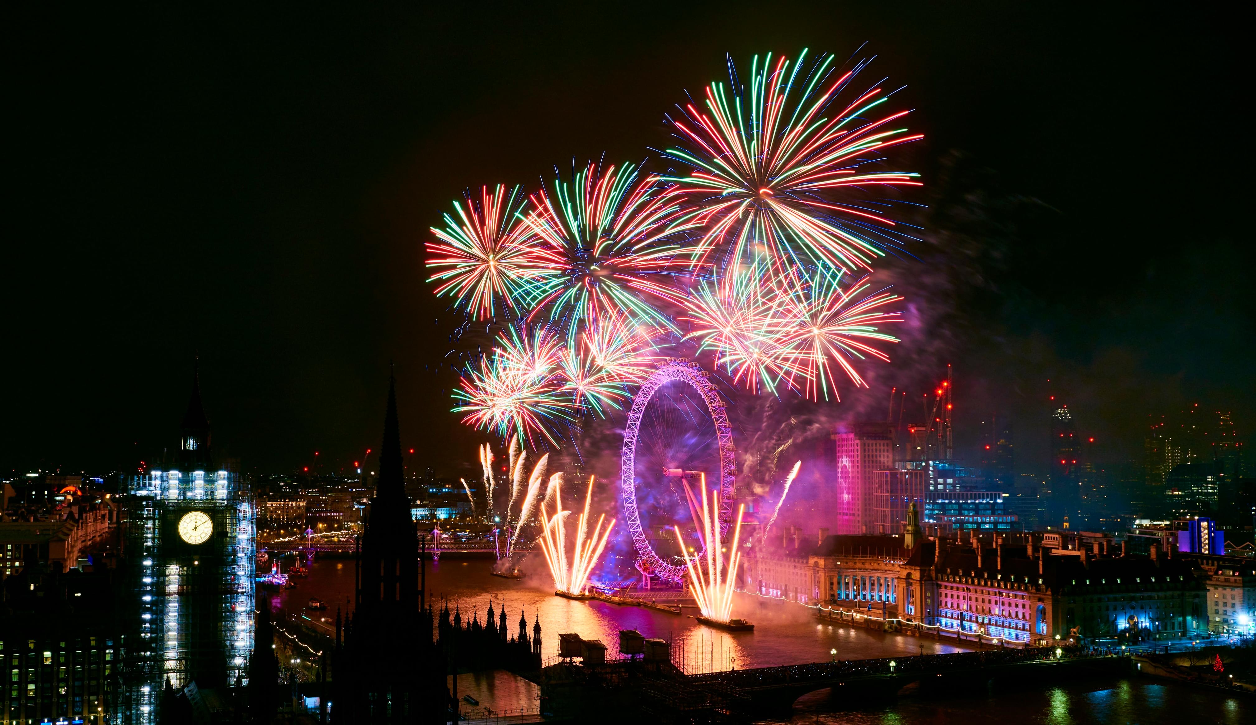 London Eye Fireworks