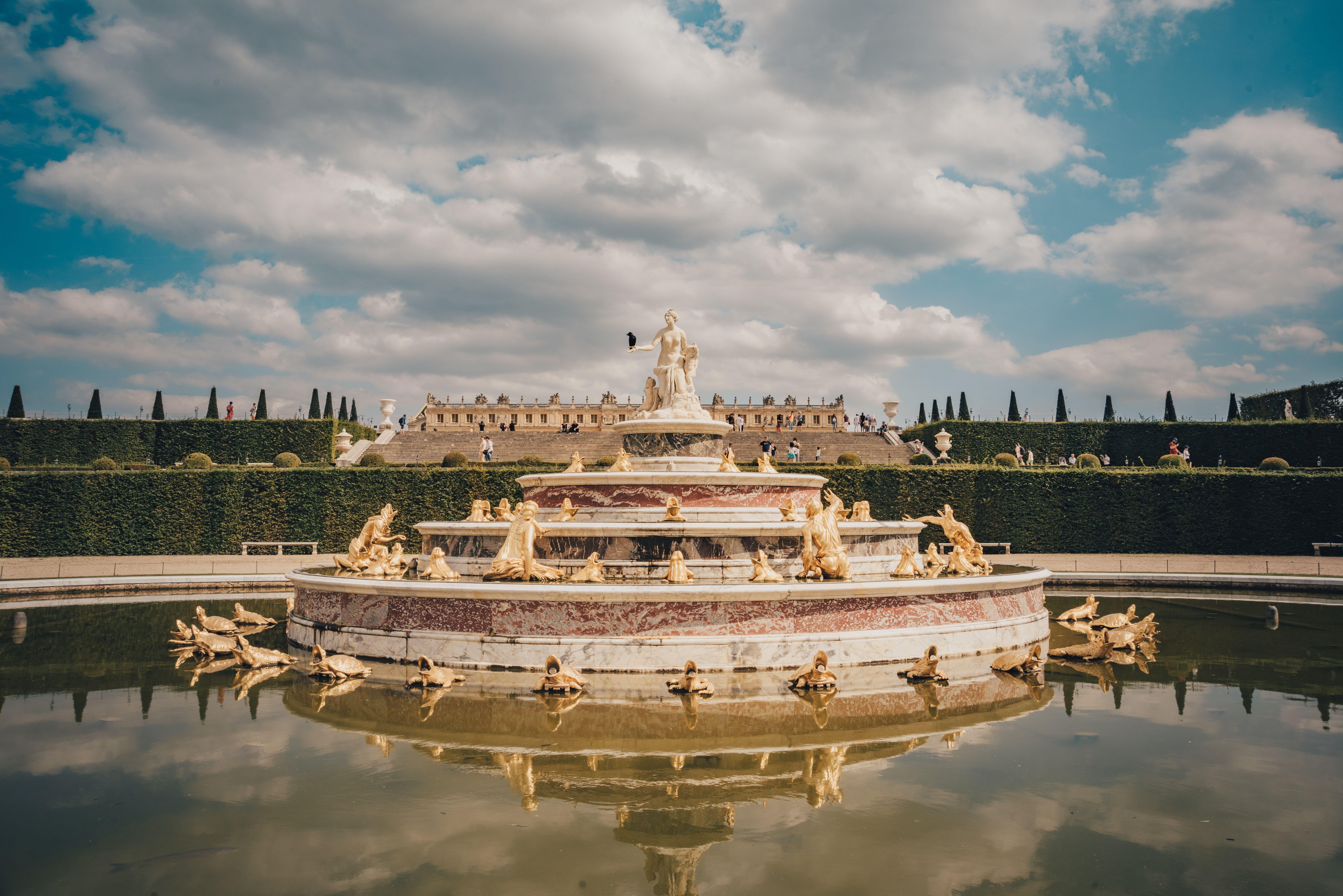 Versailles Fountains, Town of Versailles France