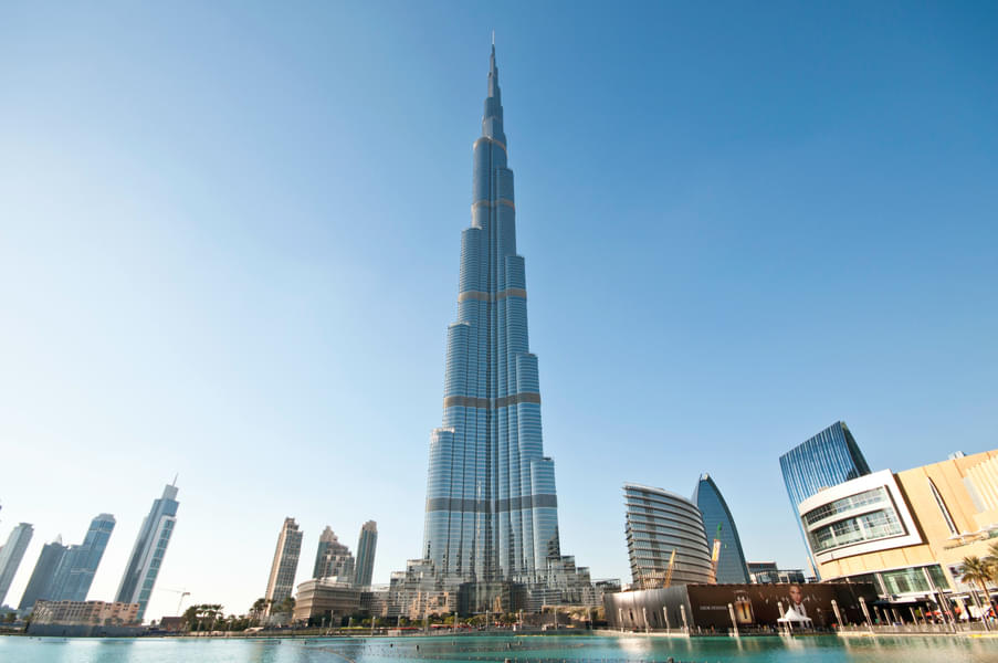 Witness the man-made tallest building in the world Burj Khalifa
