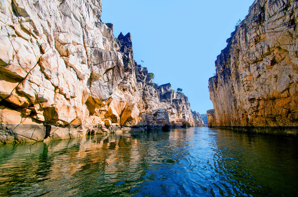Marble Rocks At Bhedaghat, <em>Jabalpur</em>