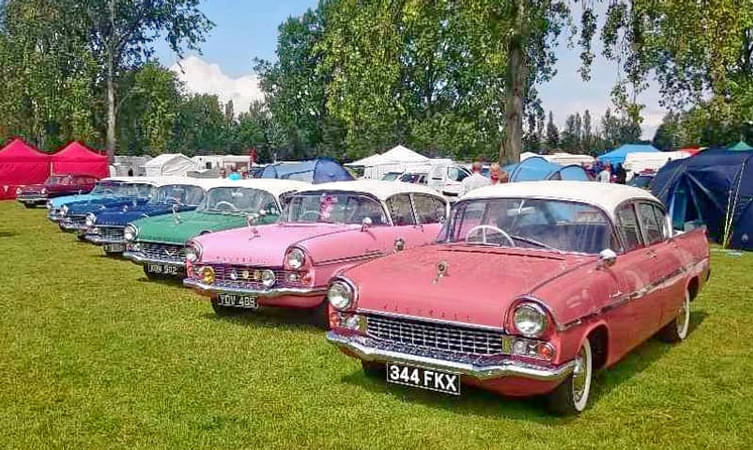 Vintage Vauxhall Velox Car Club