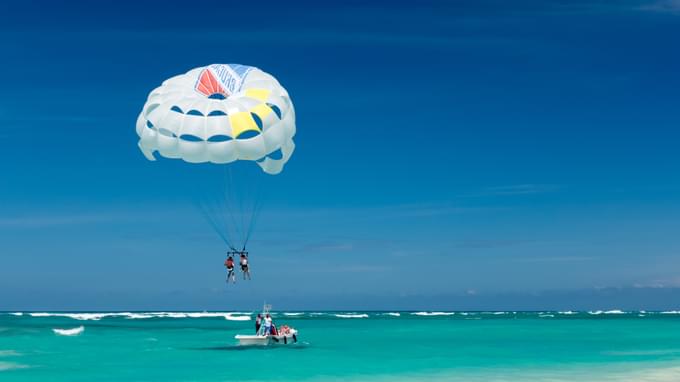 Parasailing at Lakshadweep