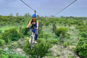 Secured and ready for the climb ahead