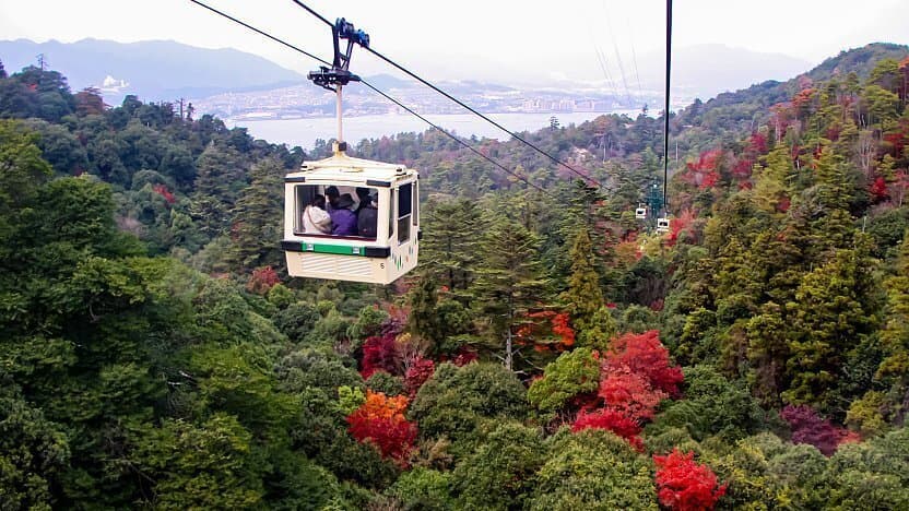 Travel in the ropeway