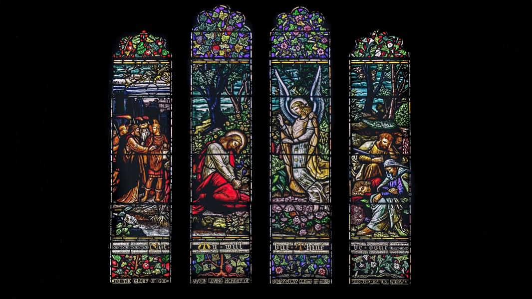 Witness The Stained Glass Windows