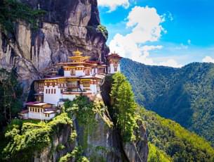 Amazing view of the Tiger Monastery