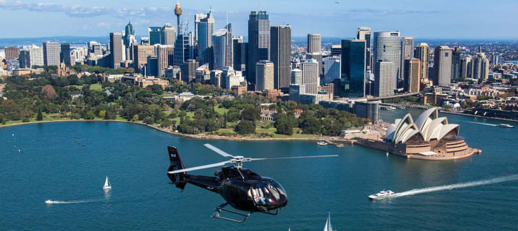 skyline helicopter tour, Sydney Harbour