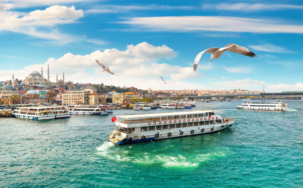 Hop On Hop Off Bosphorus Boat Cruise in Istanbul Image