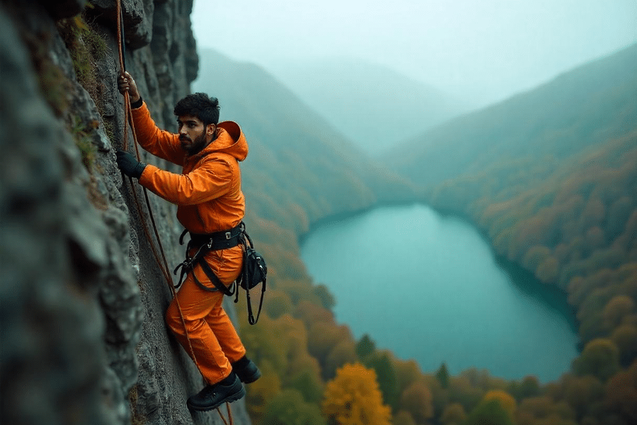 Rappelling in Nainital Image
