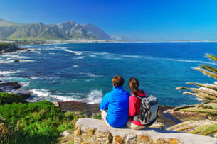 Witness the beautiful ocean view in Hermanus