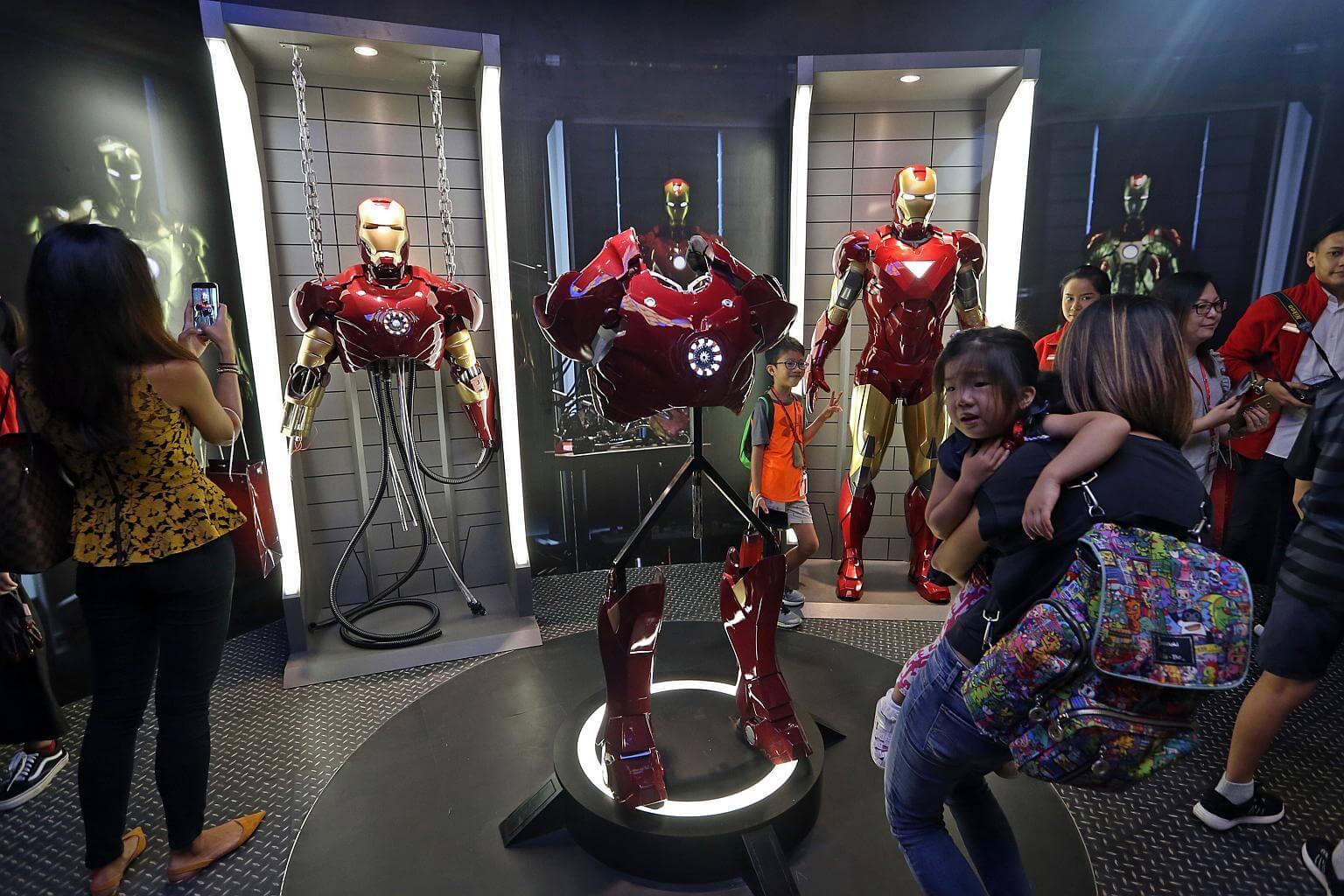 Enter the world of Marvel movies in the Madame Tussauds Singapore