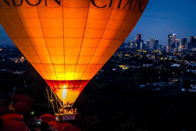 Sunrise Hot Air Balloon Melbourne