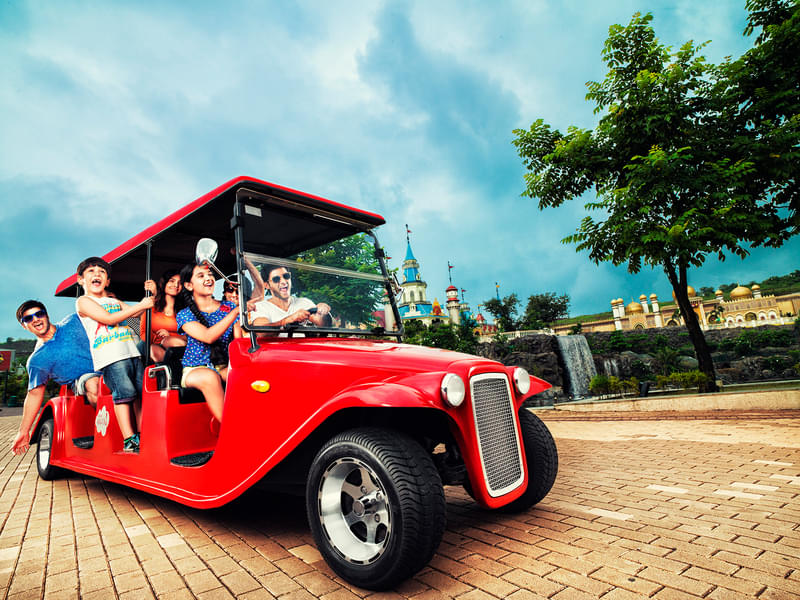 Let your kids fun with Riding the Jeep Car. 