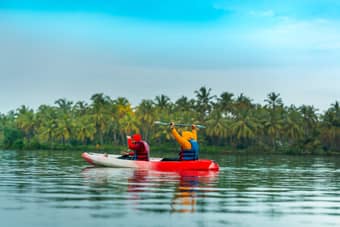 Paddle through Paravur’s serene mangrove maze with this 4 hour Kayaking adventure