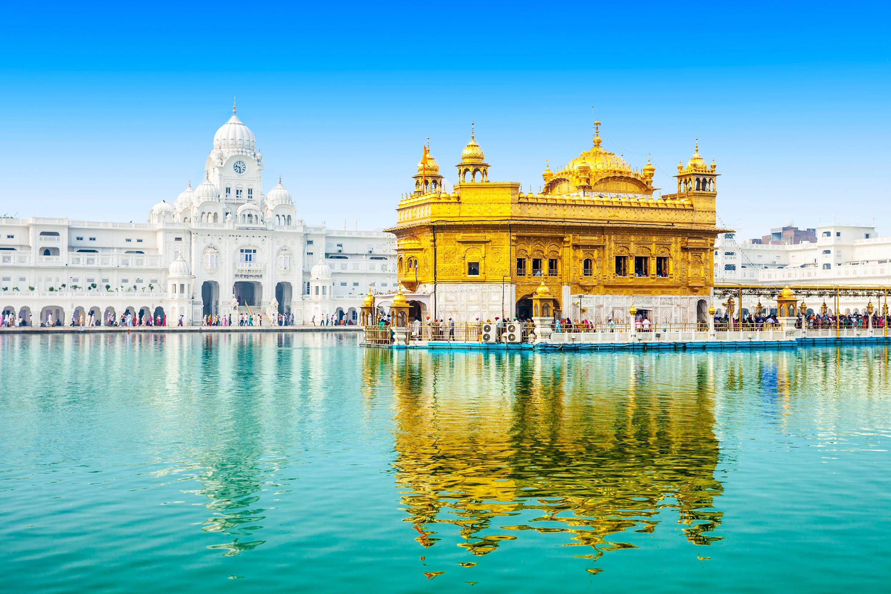 Beautiful Golden Temple in Amritsar