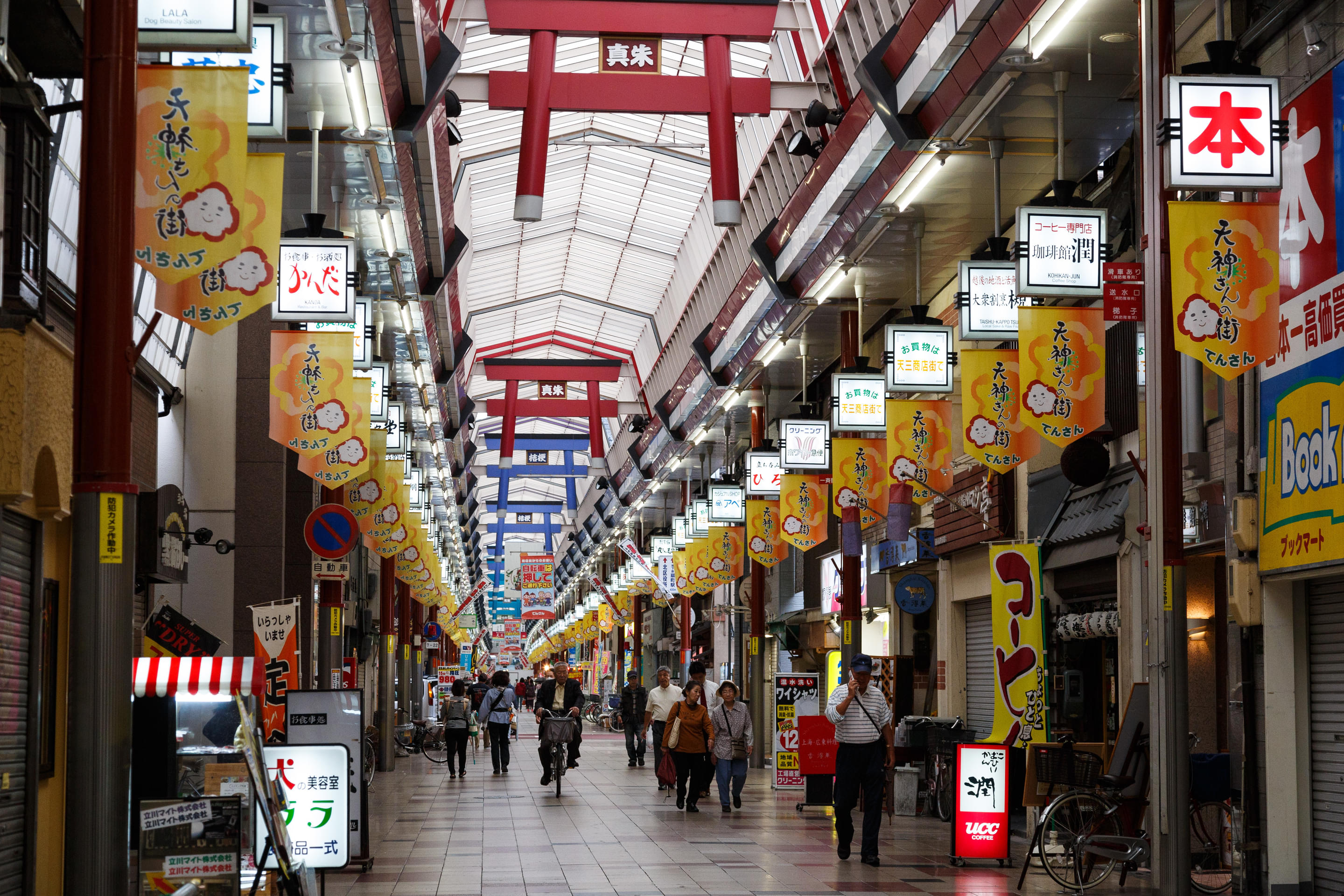 Tenjinbashisuji Shopping Street Overview