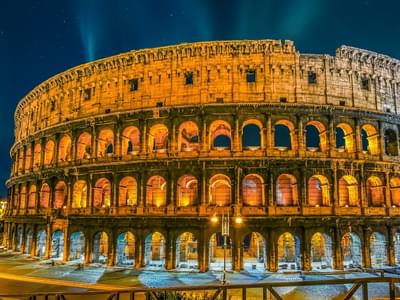 Colosseum by Night with Underground & Arena Floor Skip-the-line Tickets:
