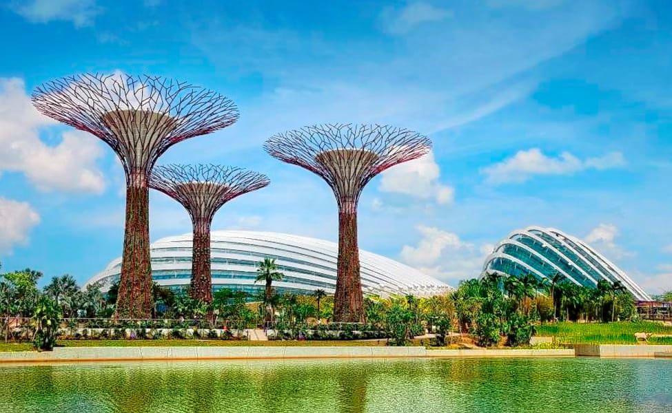 Gardens by the Bay & Marina Bay Sands Combo Image