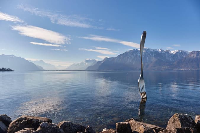 Fork of Vevey Switzerland