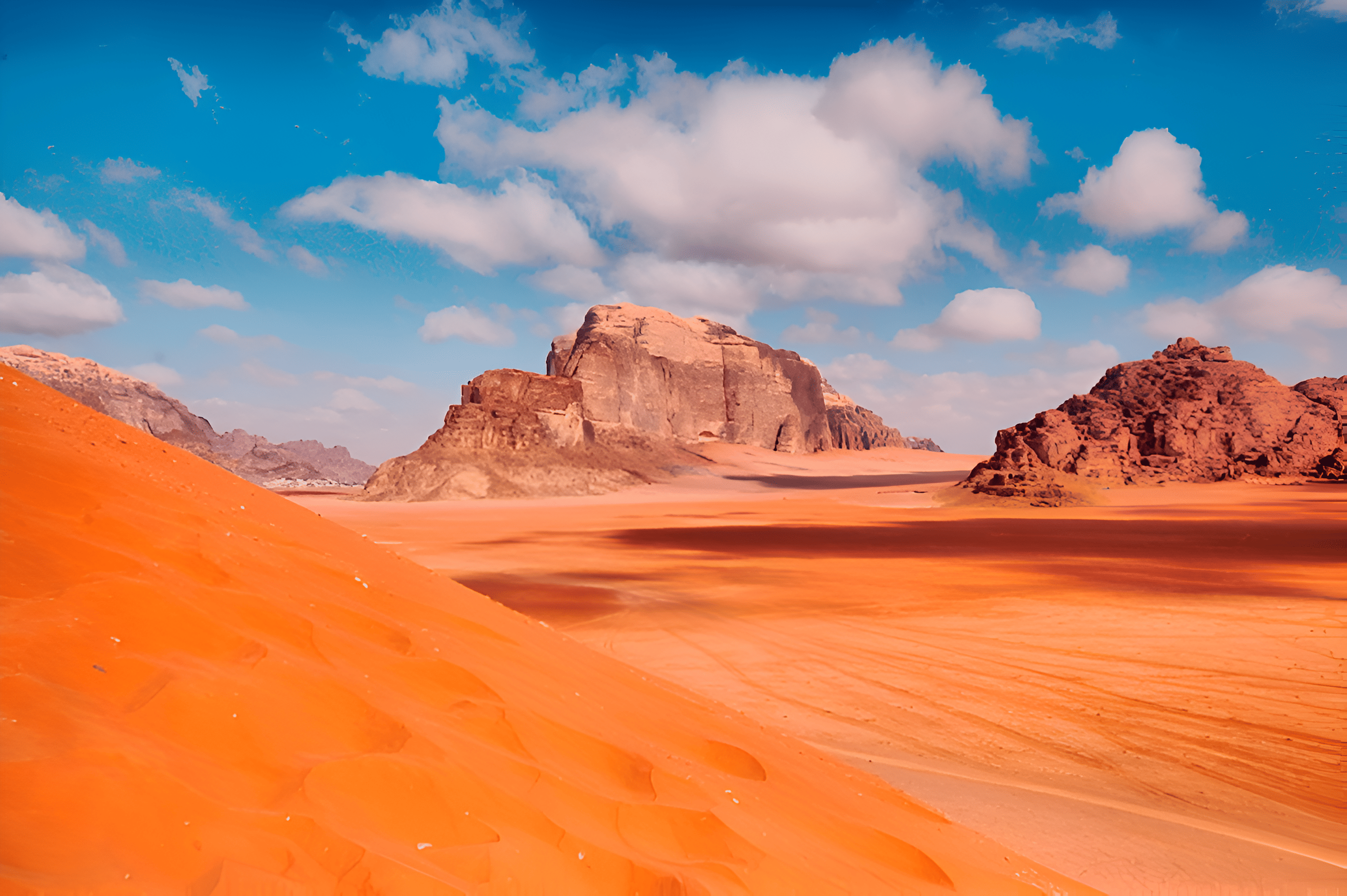 Al Ramal Red Sand Dune Overview