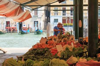 Rialto Market in Venice