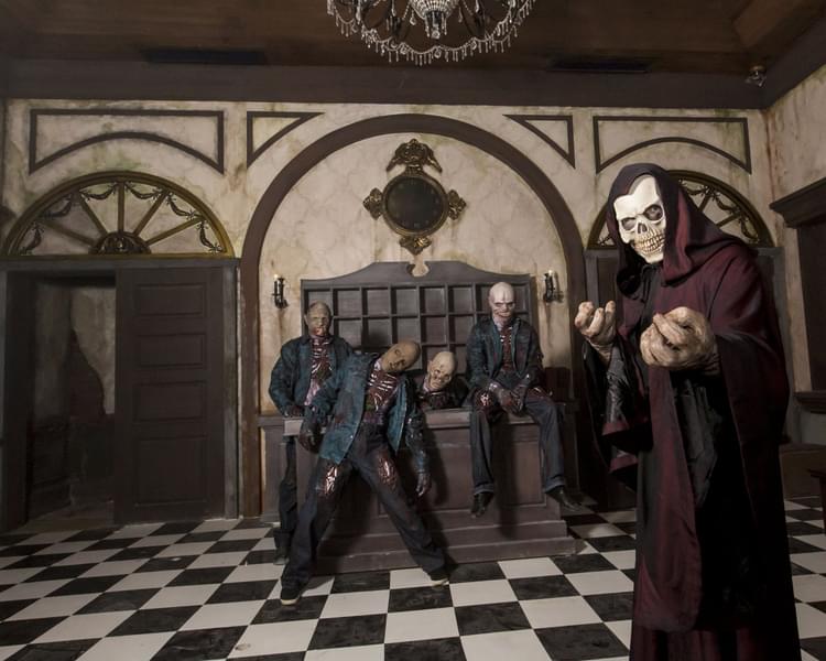 Scream and shout, as you take a stroll inside the Haunted house