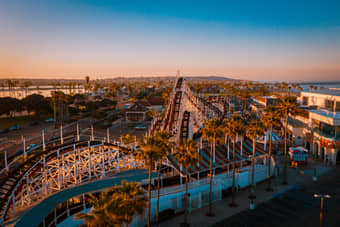 Welcome to the Belmont Park in San Diego