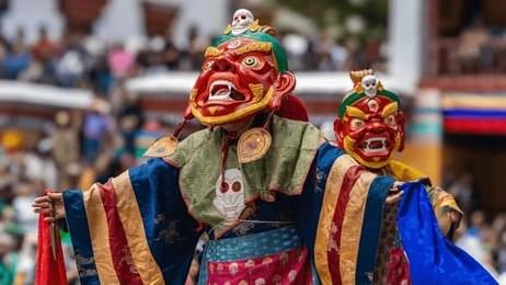 Witness the Cham Mask‑Dance Festival