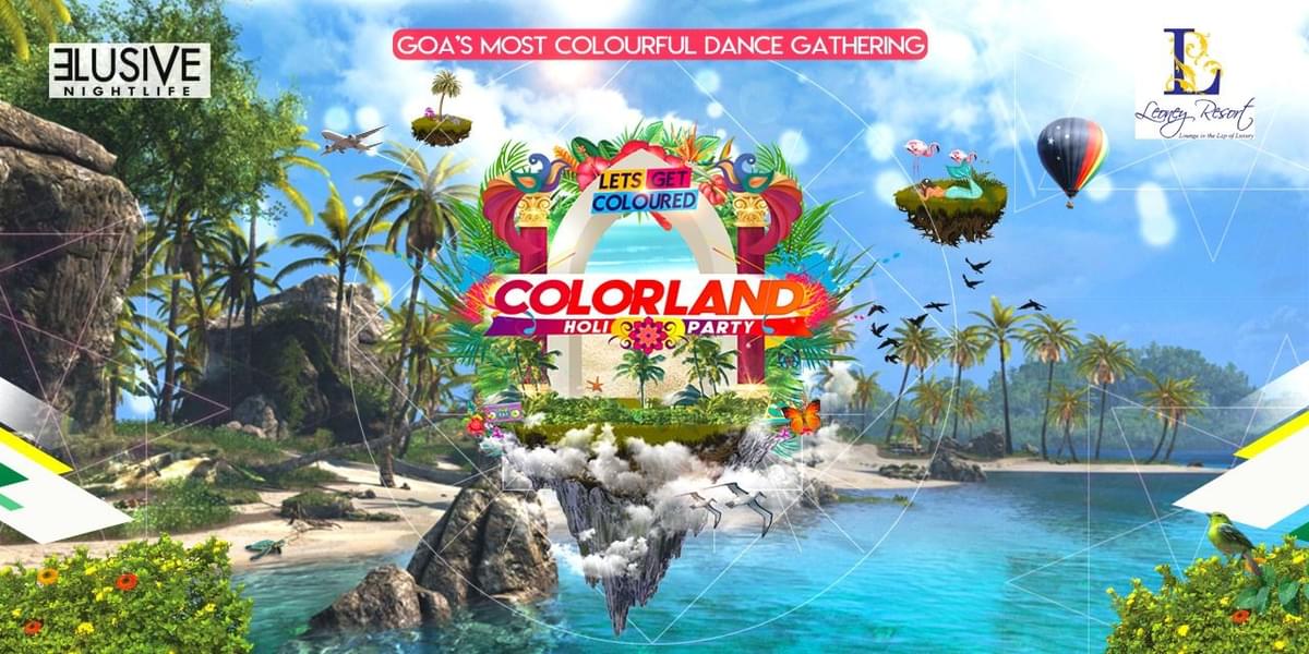 Colorland Goa Beach Holi Party 2022 Image