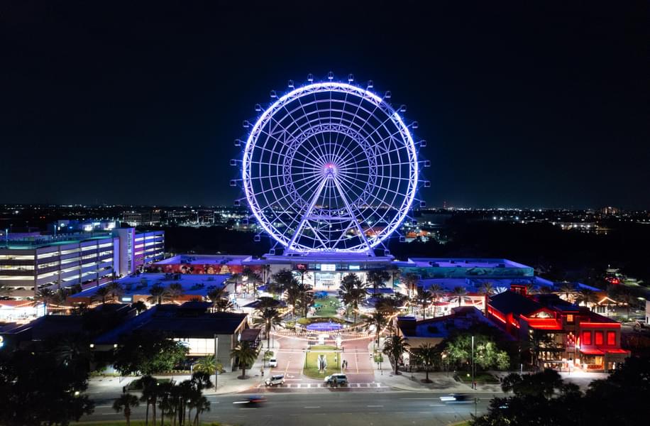 Experience a ride on the tallest observation wheel on the eastern coast of the USA