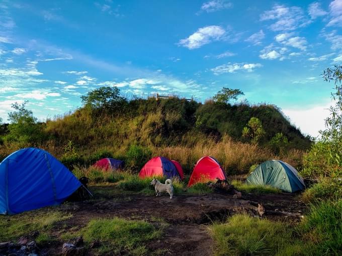 Camping in N'jung Bali