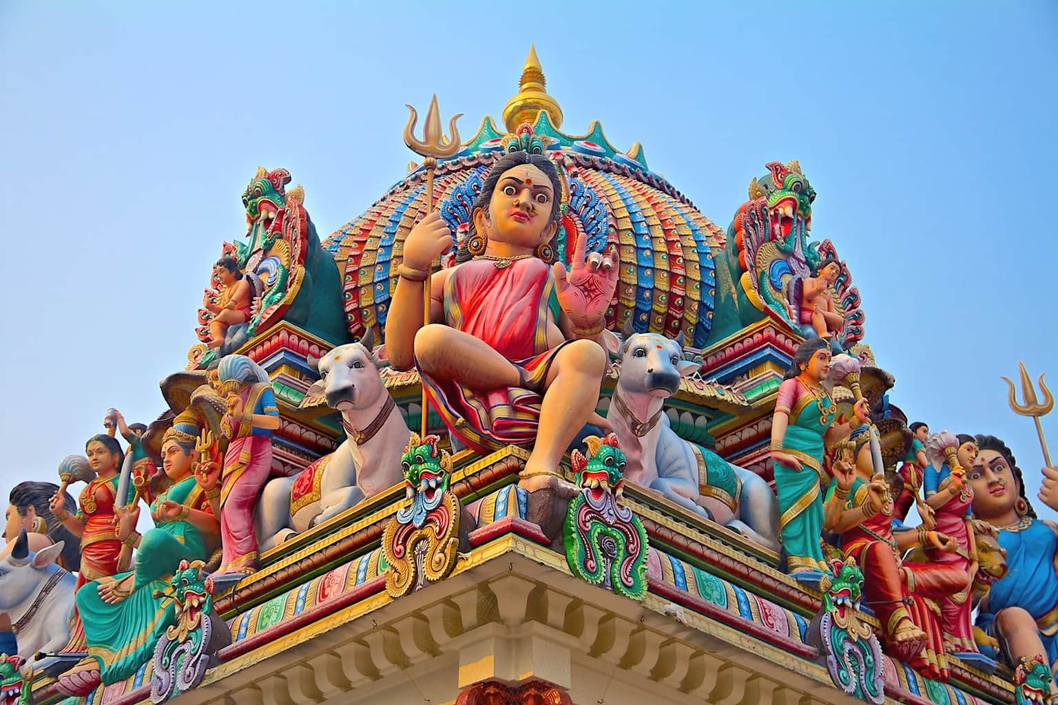 Architecture of Sri Mariamman Temple
