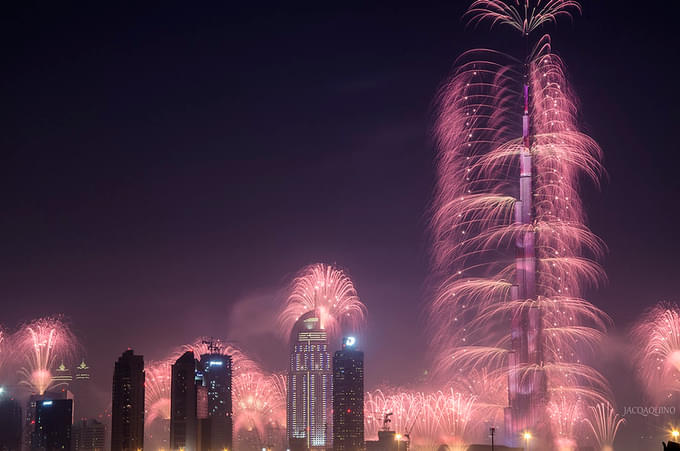 Burj Khalifa Fireworks