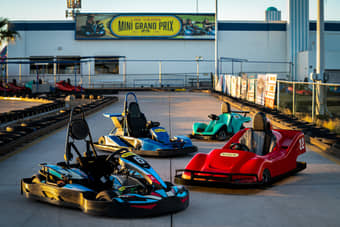 Have a great time Go Karting at Las Vegas Mini Grand Prix