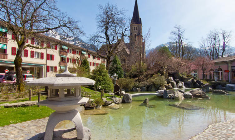 Interlaken Monastery And Castle