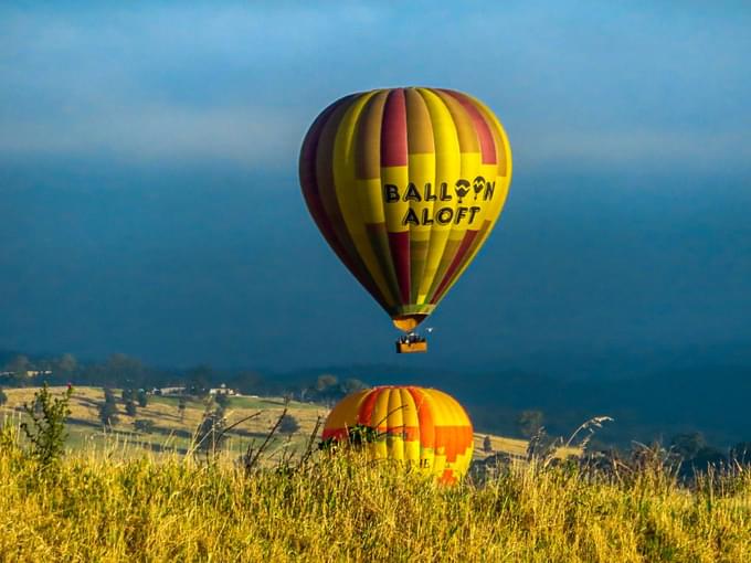 Hot Air Balloon Ride At Yarra Valley