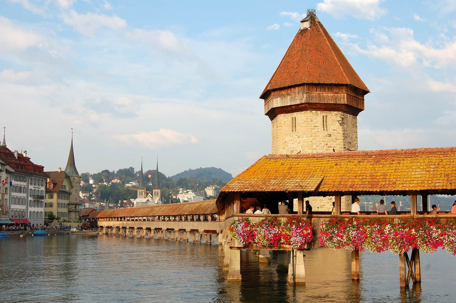 Visit the Chapel Bridge
