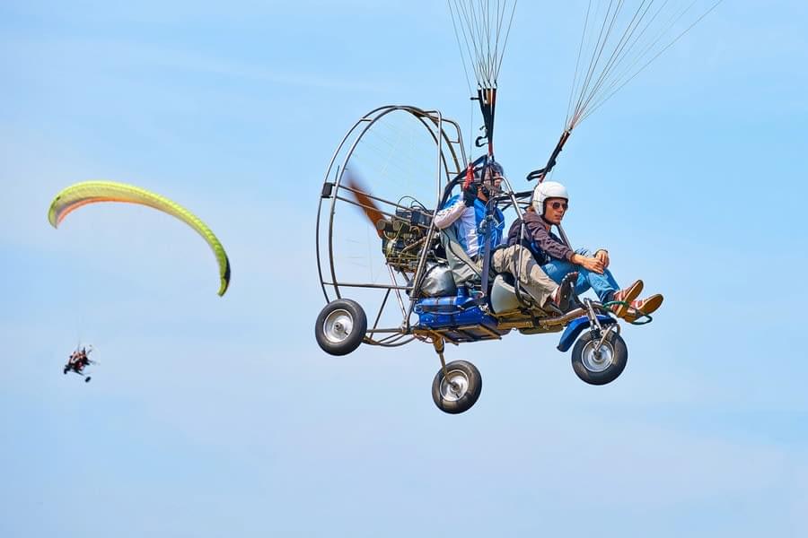 Powered Paragliding in Goa Image