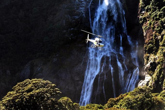Milford Sound Fjord Cruise & Helicopter Glacier Landing